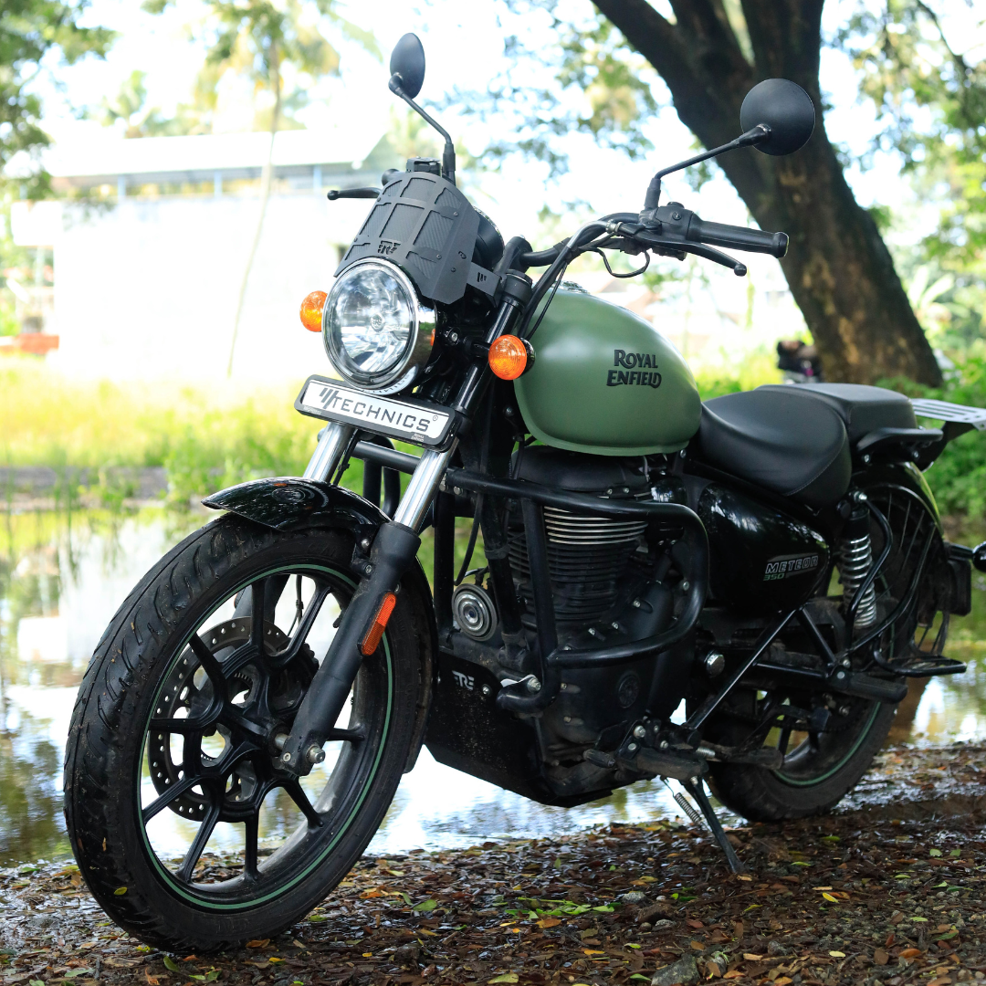 ROYAL ENFIELD METEOR 350 BASH PLATE BLACK