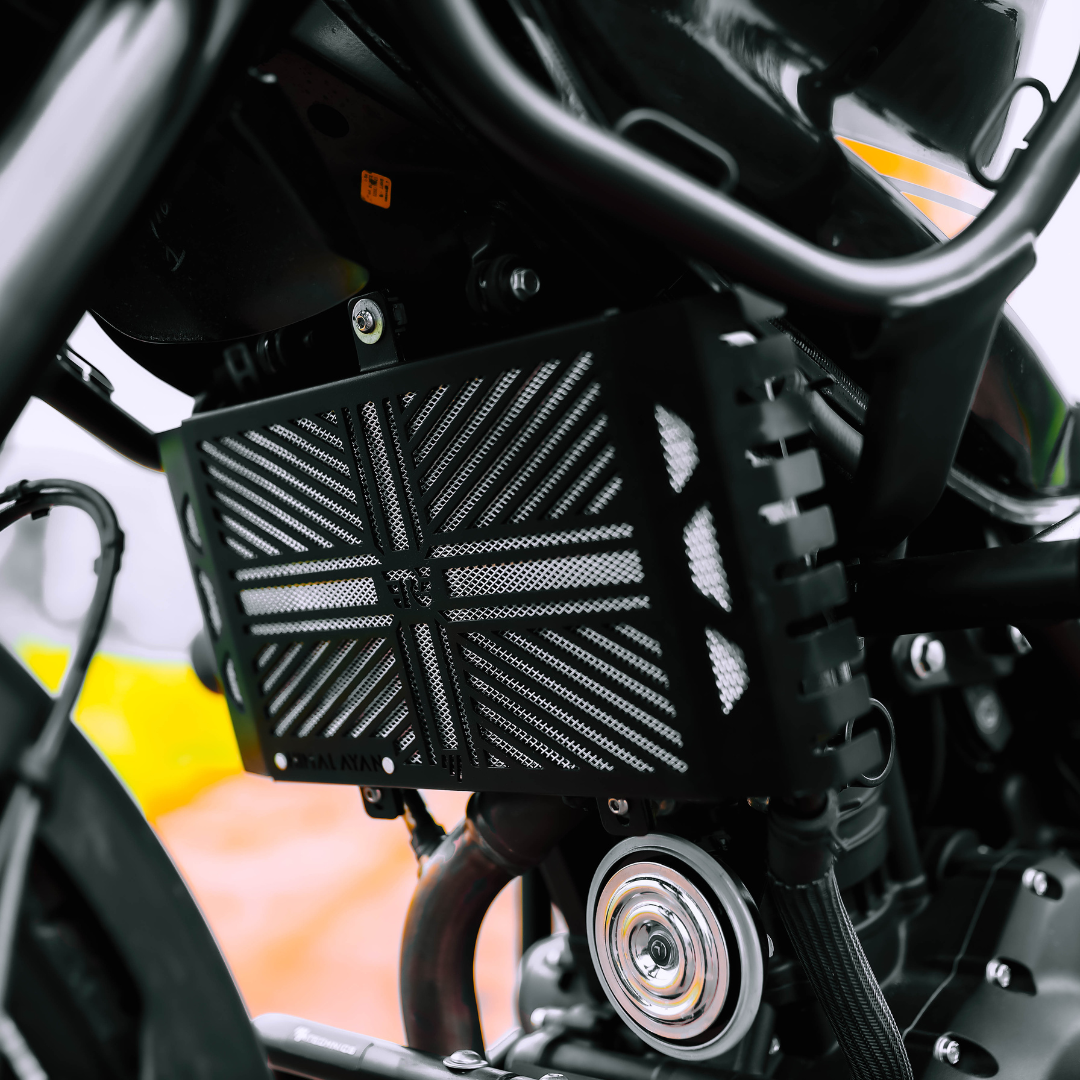 HIMALAYAN 450 RADIATOR GUARD (SILVER)