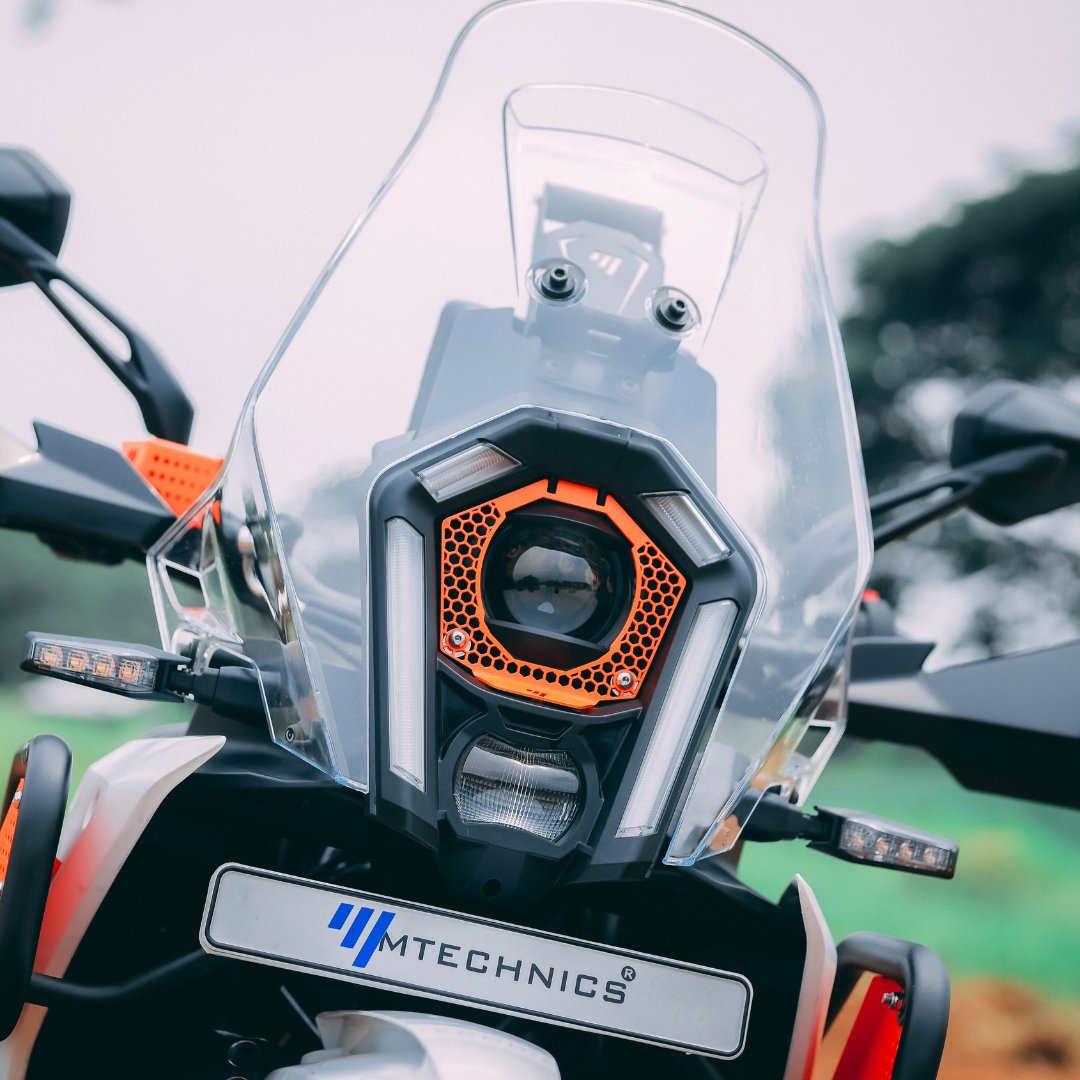 ADV 2025 250/390 HEADLIGHT GRILL ORANGE