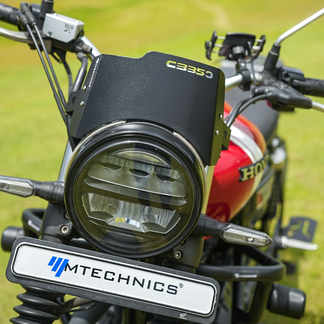 CB350RS Metal Visor