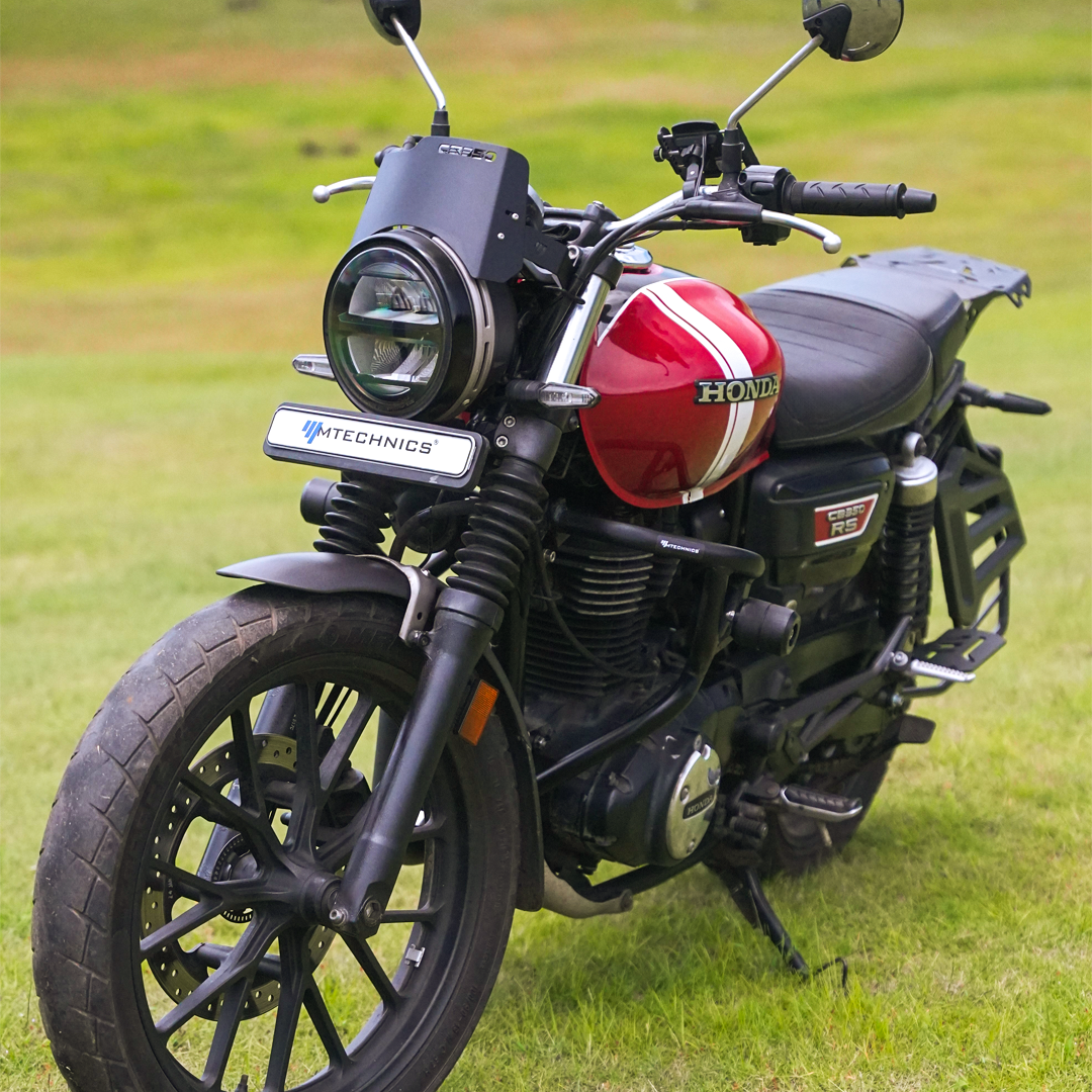 CB350RS Metal Visor