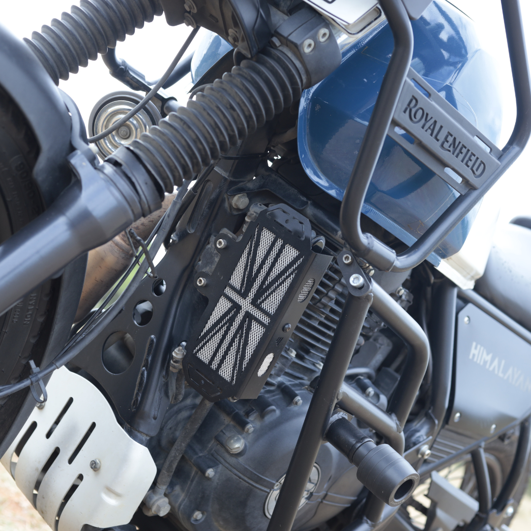 HIMALAYAN 411 RADIATOR GUARD BLACK