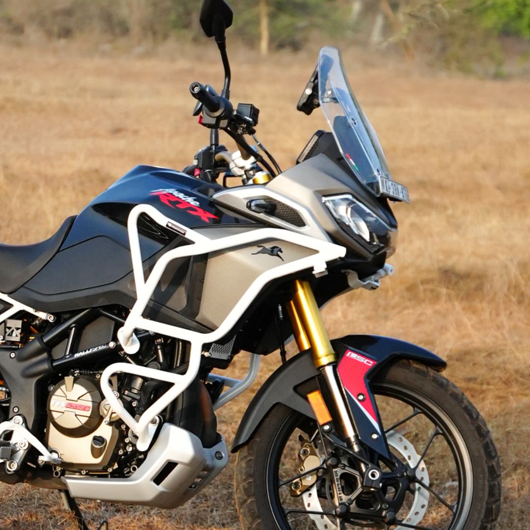 TVS RTX 300 CRASHGUARD WHITE