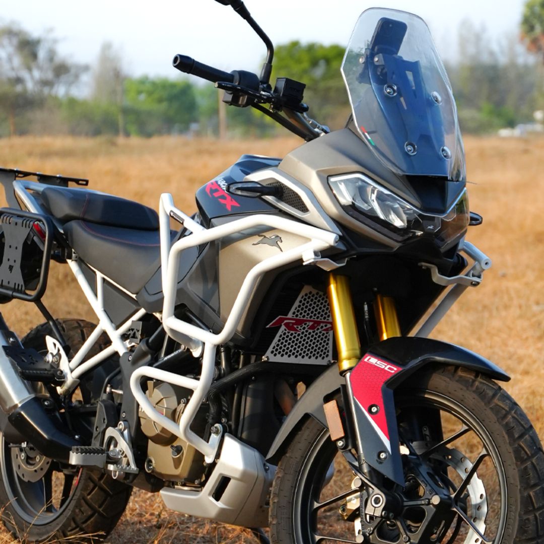 TVS RTX 300 CRASHGUARD WHITE