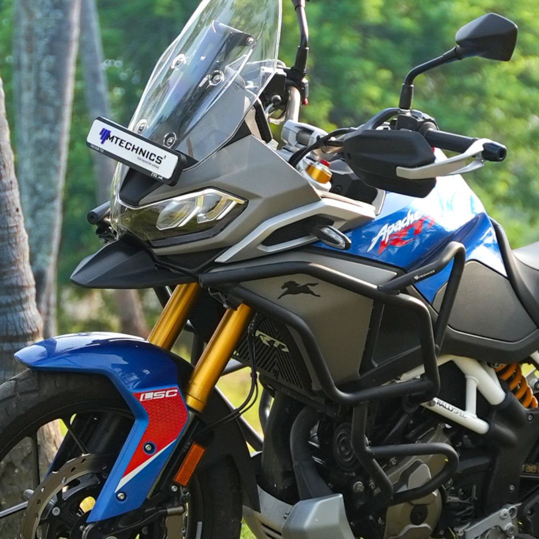 TVS RTX 300 CRASH GUARD BLACK