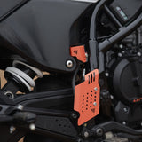 2025 ADV 250//390 REAR DISC OIL GUARD  ORANGE 