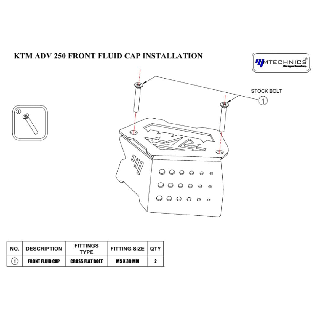2025 ADV FRONT FLUID CAP