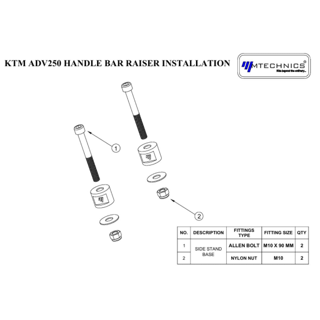2025 ADV HANDLE BAR RISER