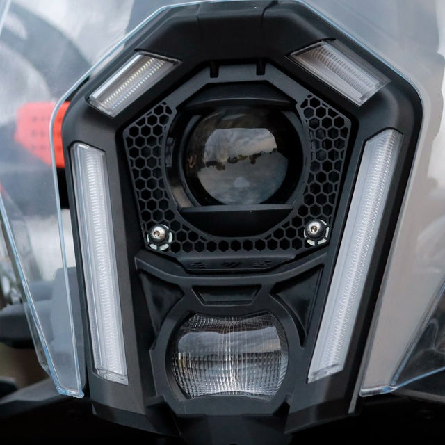 2025 ADV HEADLIGHT GRILL BLACK 