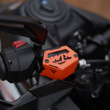 2025 adv 390  front disc oil cap orange