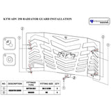 2025 ADV RADIATOR GUARD 