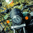 ROYAL ENFIELD  METEOR 350 METAL VISOR BLACK