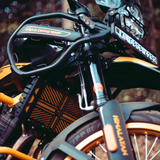 HIMALAYAN 450 RADIATOR GUARD - YELLOW