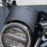 H'NESS  CB 350 METAL VISOR ( BLACK )