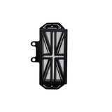 HIMALAYAN 411 RADIATOR GUARD  BLACK