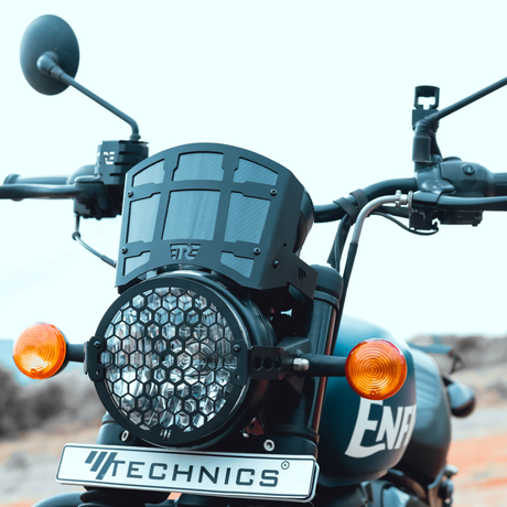 Royal Enfield Hunter 350 Metal Visor 