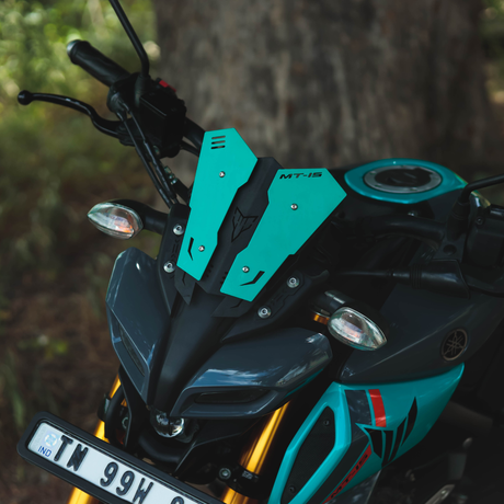 MT 15 METAL VISOR SIYAN