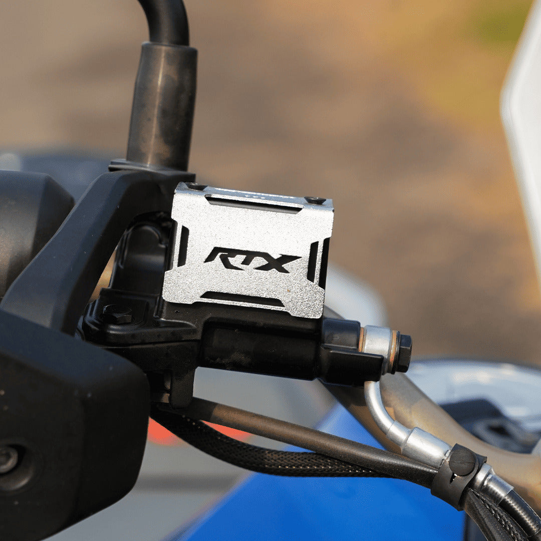 RTX 300 FRONT DISC OIL CAP STAINLESS STEEL