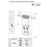 ADV  2025 250/390 GPS MOUNT