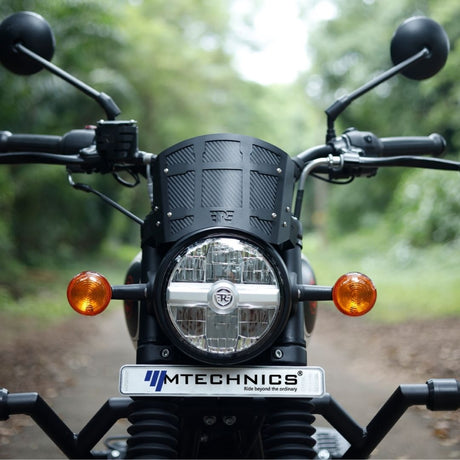 metal visor for hunter 350