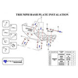 triumph bash plate 