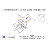 front disc oil cap for triumph 